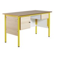 Chaire de professeur, 1 tiroir, 1 porte, plateau hêtre - Manutan Expert