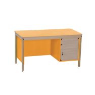 Chaire de professeur Lili avec un caisson et un tiroir