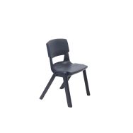 Chaise 4 pieds Postura+ T4 coloris gris ardoise