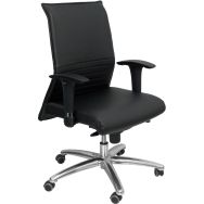 Chaise Albacete cuir avec roulettes