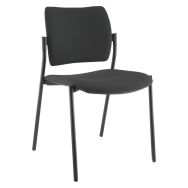 Chaise Amets 4 pieds assise et dos tissu polyester - Sokoa