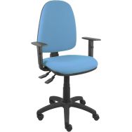 Chaise Ayna S bras réglable synchrone roue parquet Piqueras y crespo