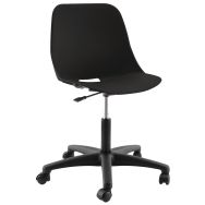 Chaise Bakéa coque polypropylène Noir