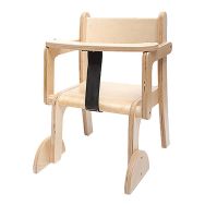 Chaise Emmi T0 avec accoudoirs ceinture et plateau