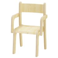 Chaise Emmi avec accoudoirs T1 à T2