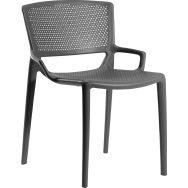 Chaise Fiore polypropylène assise et dossier perforé Infiniti