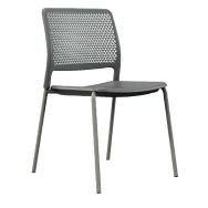 Chaise Grafton 4 pieds sur patins