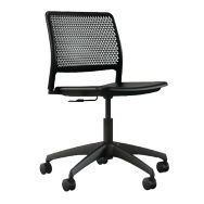 Chaise Grafton informatique avec roulettes rigides