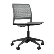 Chaise Grafton informatique avec roulettes souples