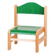 Chaise Mimi T0 hêtre/vert