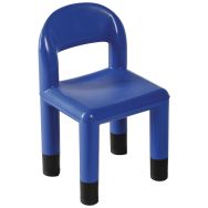Chaise NIDO hauteur 26/31 cm coloris bleu