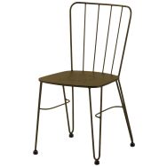 Chaise Nova acier