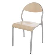 Chaise Nuage 4 pieds T5 - gris