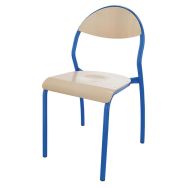 Chaise Nuage 4 pieds T6 - bleu