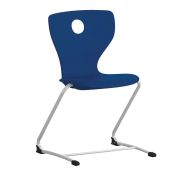 Chaise PantoSwing-LuPo T4 polypropylène bleu foncé - arctique