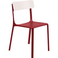 Chaise Ruelle outdoor aluminium dosssier polypropylène Infiniti