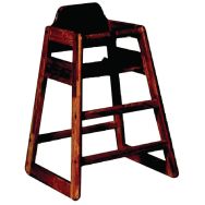 Chaise bébé en bois empilable