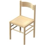 Chaise bois Nova Naturel