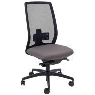 Chaise bureau OREGON tissu uni - Quadrifoglio