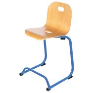 Chaise coque Biplan assise hauteur 60 cm - IA France