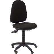 Chaise de bureau Ayna S roue pour parquet noir