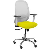 Chaise de bureau Cilanco bras réglable chromé-Piqueras y crespo
