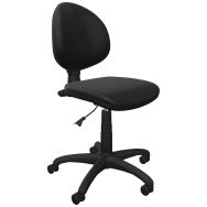 Chaise de bureau Flashy contact permanent coloris Noir