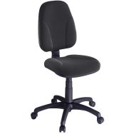 Chaise de bureau Mars contact permanent coloris anthracite