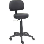 Chaise de bureau Raspilla G1 similicuir noir