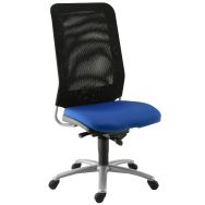 Chaise de bureau piètement gris Diaz Sokoa