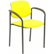 Chaise de réunion Villalgordo tissu avec accoudoir - Piqueras y crespo