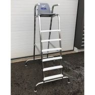 Chaise de surveillance 2,26m en inox