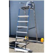 Chaise de surveillance plage 2,26m en inox