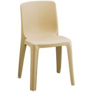 Chaise empilable Denver, M2, beige