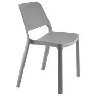 Lot de 4 chaises empilables Kéa polypropylène 100% recyclé