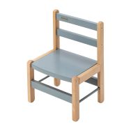 Chaise enfant Louise hybride bleu gris