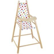 Chaise haute 46,5 x 35 x 70 cm