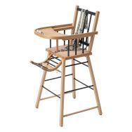 Chaise haute André traditionnelle fixe hybride - Combelle
