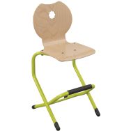 Chaise haute Chloé appui sur table - Mobidecor
