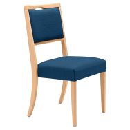 Chaise intégrale Confort assise et dossier ginkgo - structure hêtre Sunset Creation