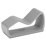 Chaise longue PETRUS en béton gris granite
