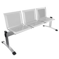 Chaise poutre à 3 places avec dossier métallique