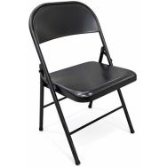 Chaise reconditionnée - Pliante - Noire