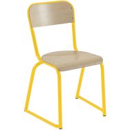 Chaise scolaire 4 pieds Atlas piétement renforcé - Manutan Expert