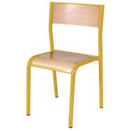 Chaise scolaire 970 T4 jaune