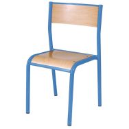 Chaise scolaire 970 T6 bleue
