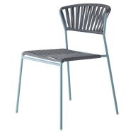 Chaises Lisa Club 4 pieds corde PVC S-CAB