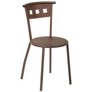 Chaises empilables ligne Pastille carré - Rodet