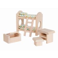 Chambre pour enfants bois naturel