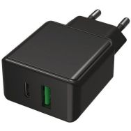 Chargeur secteur 2 ports USB C quick charge- Dacomex